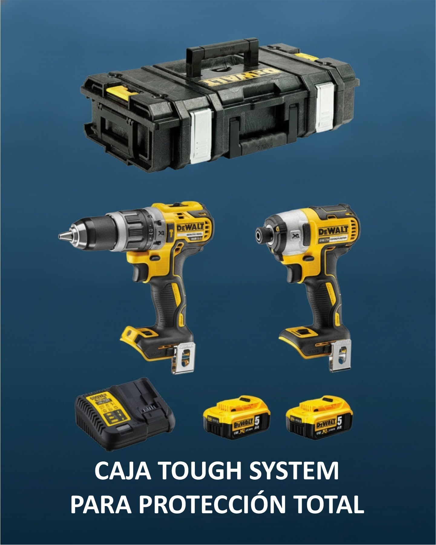 Taladro_Percutor_Atornillador_ de_Impacto_DEWALT_Kit_Doble_18V_XR_Brusless_5